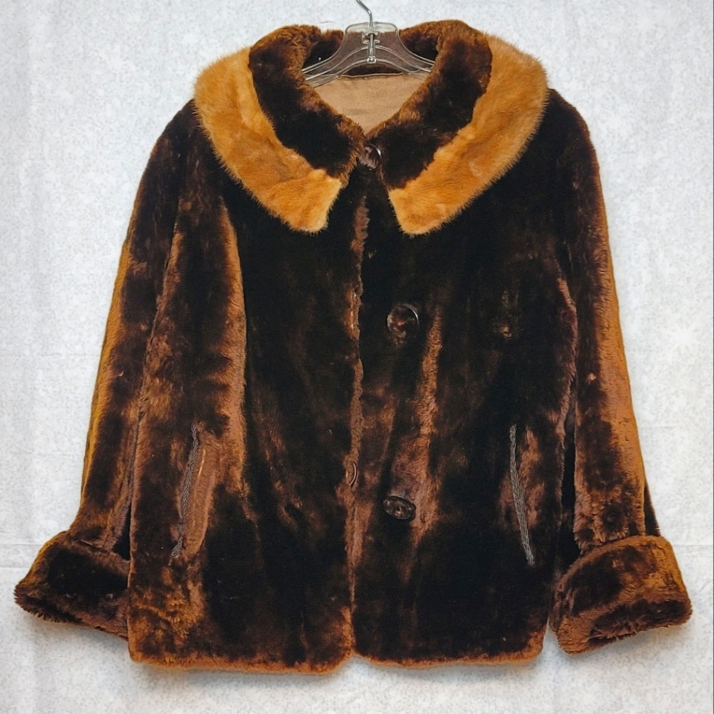 VINTAGE Paul Meckling Fur Coat